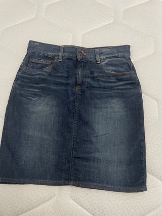 Falda tejana azul