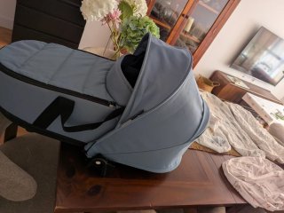 Capazo Yoyo babyzen Azul Bebé incluye adaptadores