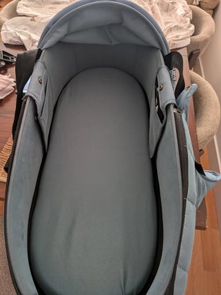 Capazo Yoyo babyzen Azul Bebé incluye adaptadores