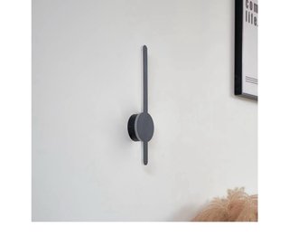 Chollo! Aplique Pared LED Lindby Negro/Blanco