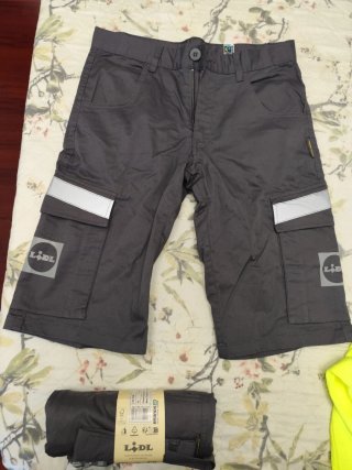 Pantalón corto de trabajo Lidl Talla M 44