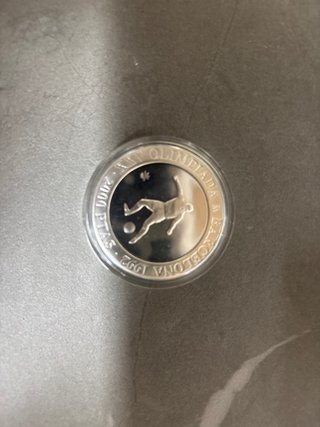 Moneda Plata Barcelona '92 2000 Pesetas FDC
