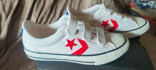 Converse Blancas Talla 38 Unisex