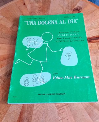 Piano: Una docena al día (5 libros.Edna-Mae Burna