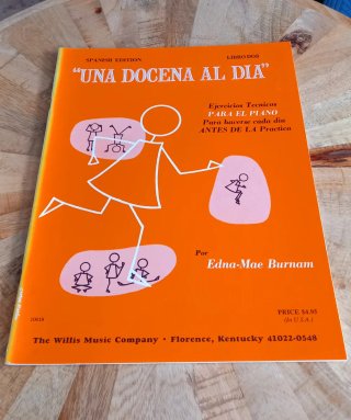 Piano: Una docena al día (5 libros.Edna-Mae Burna
