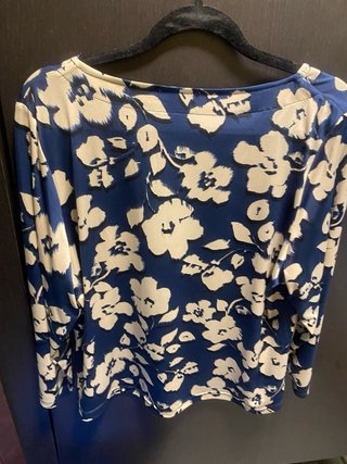 Camiseta ZERMATT manga larga floral