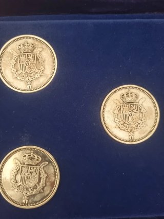 Monedas Familia Real Española