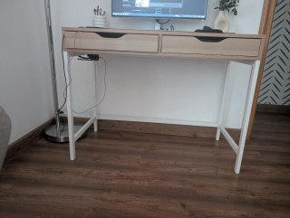 Mesa IKEA ALEX Blanca Madera