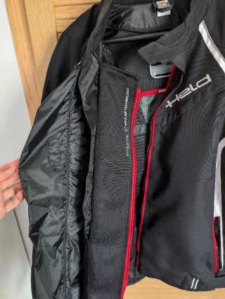 Chaqueta Moto BMW Held Negra