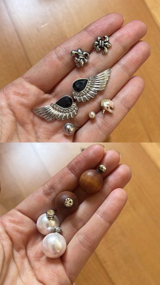 Lote de pendientes variados