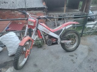 Montesa Trials Roja y Plata