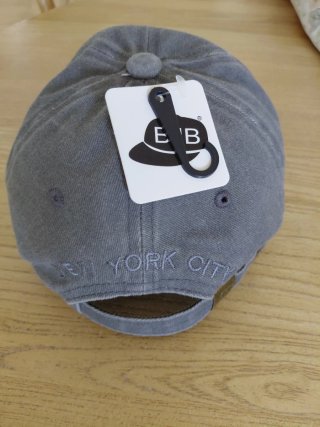 Gorra NY BJB HATS Gris
