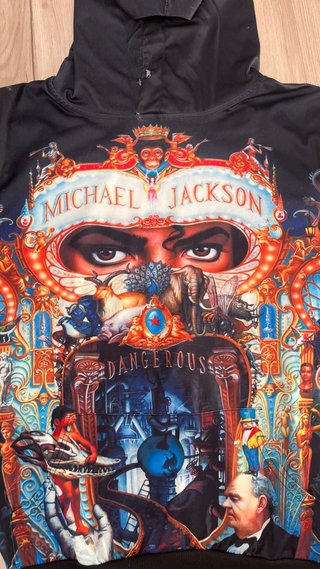 Sudadera Michael Jackson. Perfil solidario