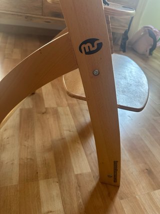 Trona silla evolutiva madera natural MS