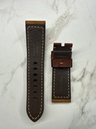 Correa Panerai Original Piel Marrón