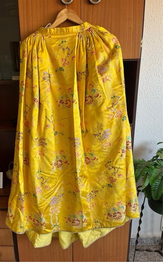 Traje Fallera Amarillo Flores