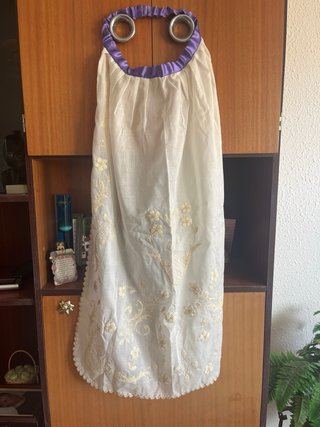 Traje Fallera Amarillo Flores