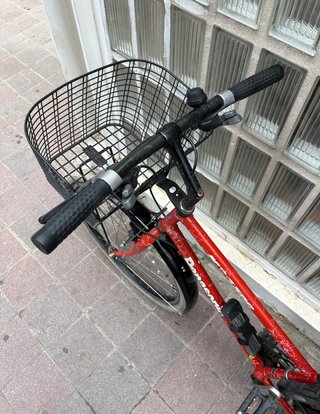 Bici vintage Panasonic MC-3500 26" con cesta