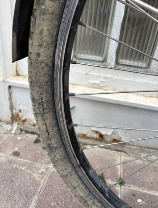 Bici vintage Panasonic MC-3500 26" con cesta