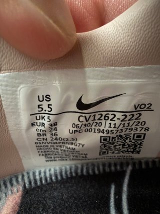 Nike Metcon 6 Talla 38 Mujer