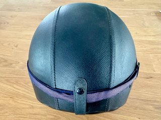 Casco Jet Vintage Gafas Café Racer