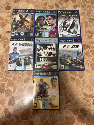 Lote 7 Juegos PlayStation 2