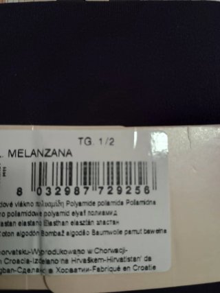 Collant Calzedonia Microfibra Tg. 1/2 Viola