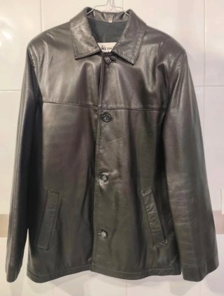 Chaqueta de piel Nevada by Euros Negra