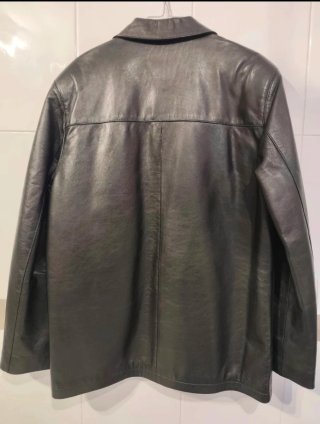 Chaqueta de piel Nevada by Euros Negra
