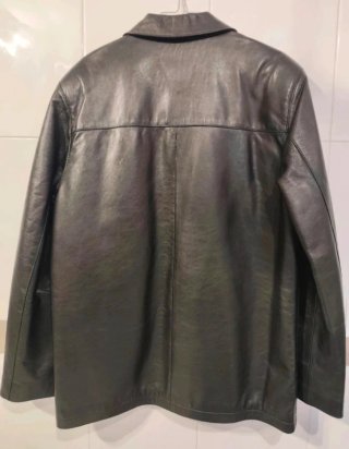 Chaqueta de piel Nevada by Euros Negra