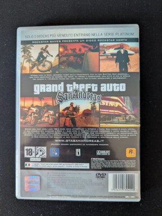 GTA Vice City & San Andreas PS2 Platinum