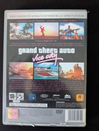 GTA Vice City & San Andreas PS2 Platinum