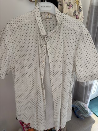 Camicia uomo estiva fantasia pois