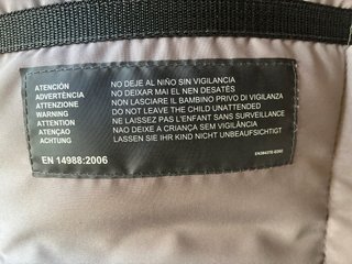 Trona para bebé plegable
