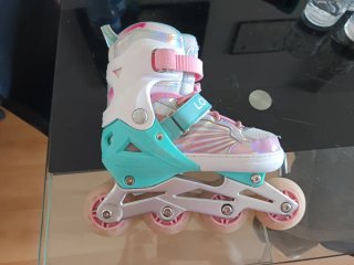 Patines en línea infantiles con luces