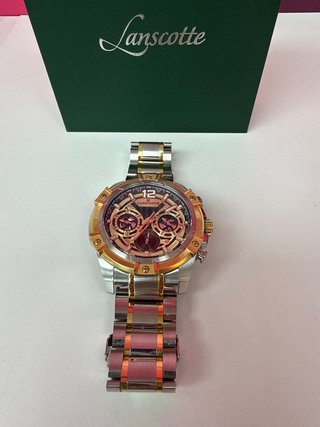 Reloj Pulsera Caballero Lanscotte St.steel 316l