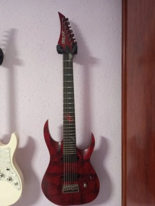 Guitarra Solar A2.7 Canibalismo+ 7 cuerdas