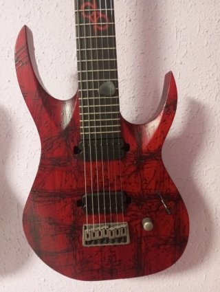 Guitarra Solar A2.7 Canibalismo+ 7 cuerdas