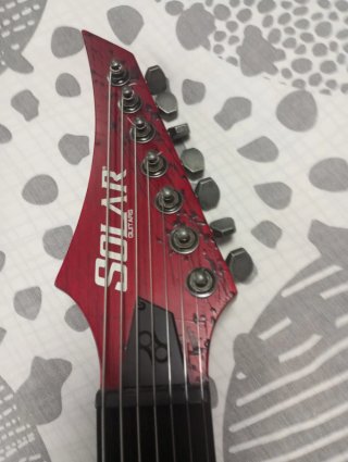 Guitarra Solar A2.7 Canibalismo+ 7 cuerdas