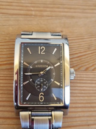 Reloj DKNY Unisex Acero Quartz Negro/Plata