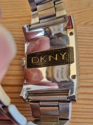 Reloj DKNY Unisex Acero Quartz Negro/Plata