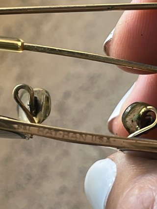 Ray-Ban Occhiali da Sole Vintage Oro