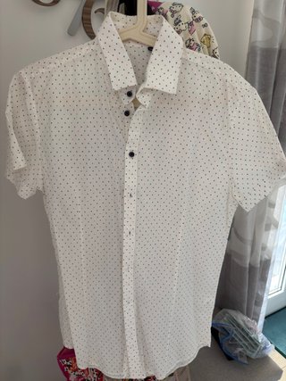 Camicia uomo estiva fantasia pois