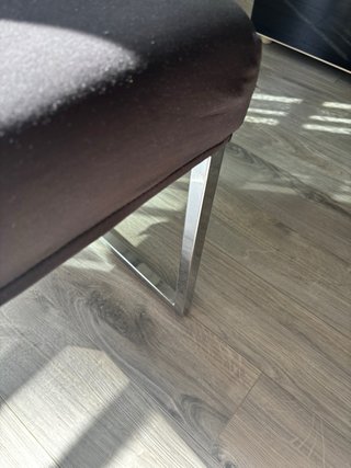 Juego de 5 sillas negras