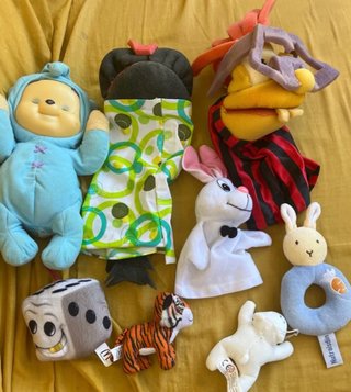 Lote de 8 muñecos variados