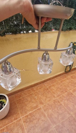 Lámpara de techo moderna 3 luces