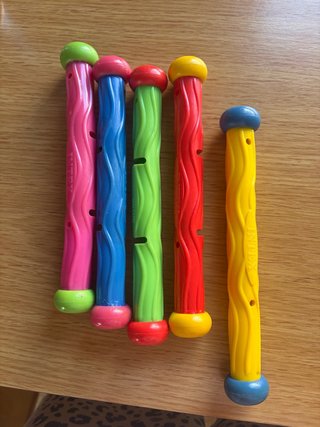 Juego de palos de natación Intex