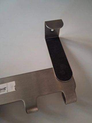 Perchero BROGRUND Acero Inoxidable de Ikea