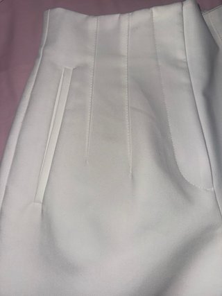 Pantalones blancos de vestir