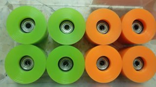 Ruedas Longboard Ridge 59mm 78A + Rodamientos